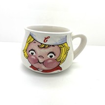 Vintage 1998 Campbell Soup Kid Collectible Mug Cup Bowl Houston Harvest Gift  - $7.91