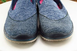 SKECHERS Size 6 M Blue Walking Shoes Fabric Women 14010 - £15.78 GBP