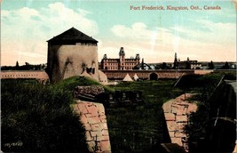 Canada Ontario Kingston Fort Frederick Buildings Antique Postcard - £5.90 GBP
