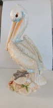 Fitz and Floyd Seaboard  Pelican 15&quot; Figurine Nautical Beach Coastal Fis... - $217.69
