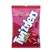 Twizzlers Nibs Cherry Flavored Chewy Candy Bulk 6 Oz Bag 12 Count - £40.89 GBP