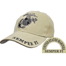 U.S. Marines Mustang Eagle Globe &amp; Anchor Hat Cap - $17.40