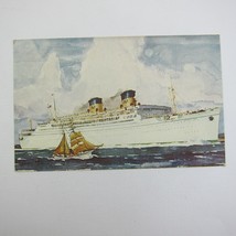 Postcard Steam Ship SS Lurline Matson Line Luxury Ocean Liner California Hawaii - £7.86 GBP