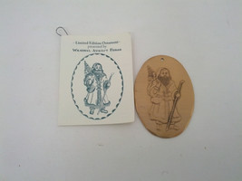 Vintage Wendell August forge first edition Father Christmas 1993 ornamen... - $28.19 CAD