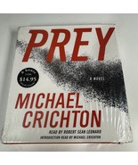 Michael Crichton Prey Novel Audiobook 2002 5CDs Abridged New/Sealed - $224.96 MXN