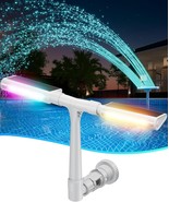 【Original】 Solar Pool Fountain with 10-Color 4-Mode LED Lights – Auto Li... - $736.37 MXN