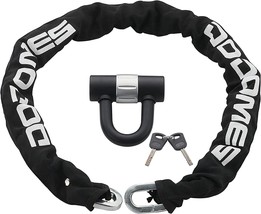 Motorcycle Lock Bike Chain Lock, Bike Locks Heavy Duty Anti Theft, And 3... - £35.51 GBP