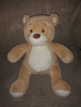 Build A Bear Workshop Beige Teddy Plush 12&quot; 2010 Stuffed Animal Short Ha... - $28.70