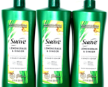 (3 Ct) Suave Lemongrass Ginger Strengthening Conditioner 28 Oz. Salon Qu... - $33.65