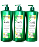(3 Ct) Suave Lemongrass Ginger Strengthening Conditioner 28 Oz. Salon Qu... - £26.40 GBP