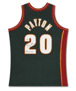 Gary Payton Autographed &quot;The Glove&quot; Supersonics Authentic M&amp;N Jersey UDA... - £914.60 GBP