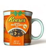 Reese&#39;s Minute Mug Cake Mix 10 Oz Ceramic Coffee Cup Chocolate Candy Gif... - £13.22 GBP