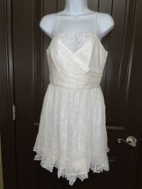 Betsey Johnson Womens Dress White 100% SILK sz 8 new $348 - £141.53 GBP