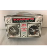 Boombastic Boombox Music Trivia Game Rock Songs Novelty Family Friends Night NIB - $9.99