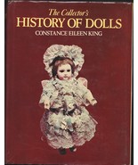 Collector&#39;s History of Dolls HB w/unclipped dj-King-1977-608 pages - $280.80 MXN