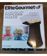 Elite Gourmet Fast 16 Cup Hot Air Popcorn Popper Electric Popcorn Maker ... - £11.80 GBP
