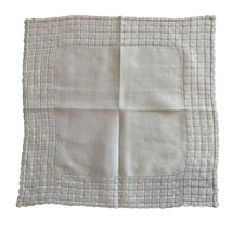 Handkerchief White Hankie 9.75x10” Square - $7.20