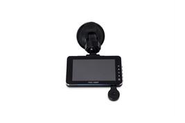 Drive Safely w/ Two Lens Car Camera Nightvision Video Recorder w/ Monitor - £116.42 GBP