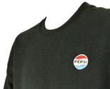 PEPSI Cola Merchandising Employee Uniform Sweatshirt Black Size M Medium... - $33.68