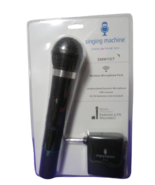 Singing Machine SMM107 Wireless Microphone Pack Karaoke PA Machines New - £15.58 GBP