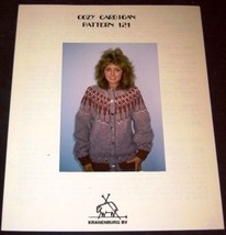 Kranenburg Cozy Cardigan Pattern 121 - $3.95