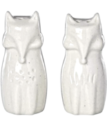 Kate Spade Lenox FOX Ceramic Salt &amp; Pepper Set Cannon Street Woodland 3.... - €16,17 EUR