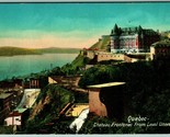 Chateau Frontenac Quebec Canada Raphael Tuck Charmette UNP DB Postcard F12 - $3.91