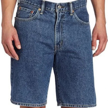 New Levi&#39;s Mens 550 Relaxed Fit Jean Shorts Denim Mens Size 32 100% Cotton - $19.80