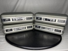 Peavey PVM Microphone Hardshell Cases Only Lot Of 4 - 1 Has Key For Lock. - $50.00