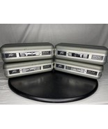 Peavey PVM Microphone Hardshell Cases Only Lot Of 4 - 1 Has Key For Lock. - $50.00