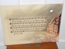 Vintage Original Illustration by Roger Duvoisin Music Building Unsigned - $3,188.26 MXN
