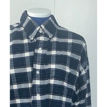 Vintage 90&#39;s Polo Ralph Lauren Big Shirt Plaid Flannel Dress Shirt Mens ... - $24.74