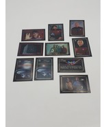 1996 90s STAR TREK LOT OF 10 VENDING MACHINE STICKER PRISM PICARD SPACESHIP - £11.01 GBP