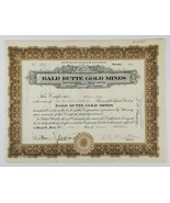 Bald Butte Gold Mines Montana Stock Certificate No 3597 Louis Olsen 250 ... - £14.08 GBP
