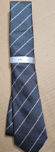 ALFANI Men&#39;s Tie Knighton Stripe Taupe 260 NWT MSRP $55.00 - $14.80