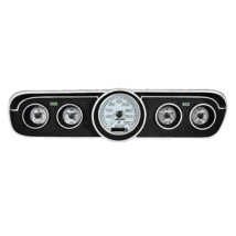 Intellitronix White LED Analog Replacement Gauge Cluster For 1964-1966 Mustang - £553.03 GBP