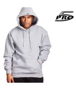 Pro 5 Men&#39;s Fleece Pull Over Hoodie Sweater Heavy Weight Heather Grey - $817.10 MXN+