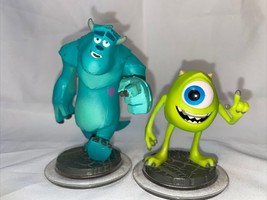 Disney Infinity 1.0 MONSTERS INC Mike Wazowski and Sulley Character Figures Lot - £8.53 GBP