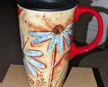 Coffee Ceramic Mug Porcelain Latte Tea Cup With Lid 17oz. Dusvalley Coff... - $29.69