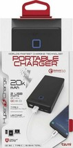 NEW Tzumi Hyper Charge Portable Charger 20,000 mAh High Speed 2-USB QuickCharge - £22.07 GBP