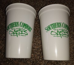 Lot of 2 - 12 Oz Southern Comfort Cup Plastic NEW! Southern Oasis - £3.14 GBP