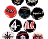 Lot of 10 Punk Rock Metal Psychobilly 1&quot; Pinback Buttons Motorhead Destr... - $11.71