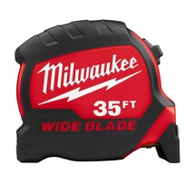 Milwaukee 35Ft Wide Blade Tape Measure - $74.09