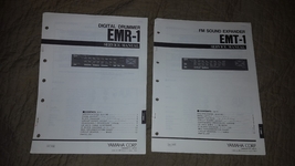 Yamaha EMT-1 synthesizer &amp; EMR-1 drum machine manual - £15.98 GBP
