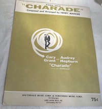 Charade 1963 Sheet Music Henry Mancini - £7.18 GBP