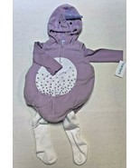 Carters Narwhal Costume Size 3/6 6/9 or 12 Months 3 Piece Set NEW Fleece - £23.98 GBP+