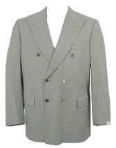 NEW! Brioni Double Breasted Sportcoat (Jacket)! 44 R e 54 R *Aurelio Model* Gray - £799.34 GBP