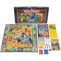 Monopoly Justice League of America Collector&#39;s Edition - Hasbro 1999 - $29.20