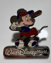 Disney Minnie Ready to Swing Baseball Bat - Walt Disney World LE Pin 2000 - £21.40 GBP