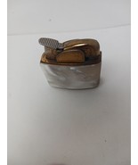 Vintage 1950s Evans Mother of Pearl Petite Lighter Untested - $541.77 MXN